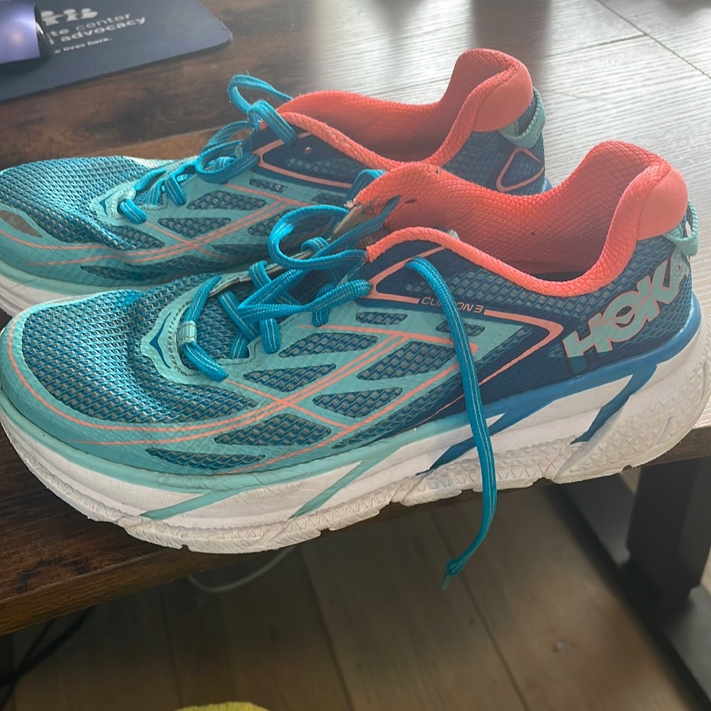 HOKA One One Clifton 3 Running Shoe Sneaker Women's Size 7